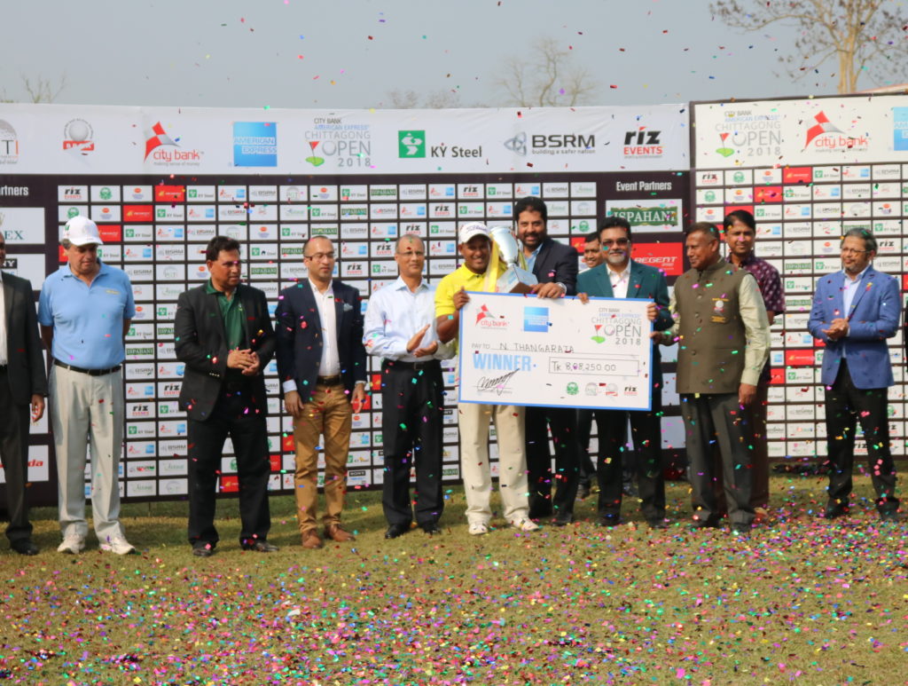 Sri Lankan N Thangaraja Wins Chittagong Open